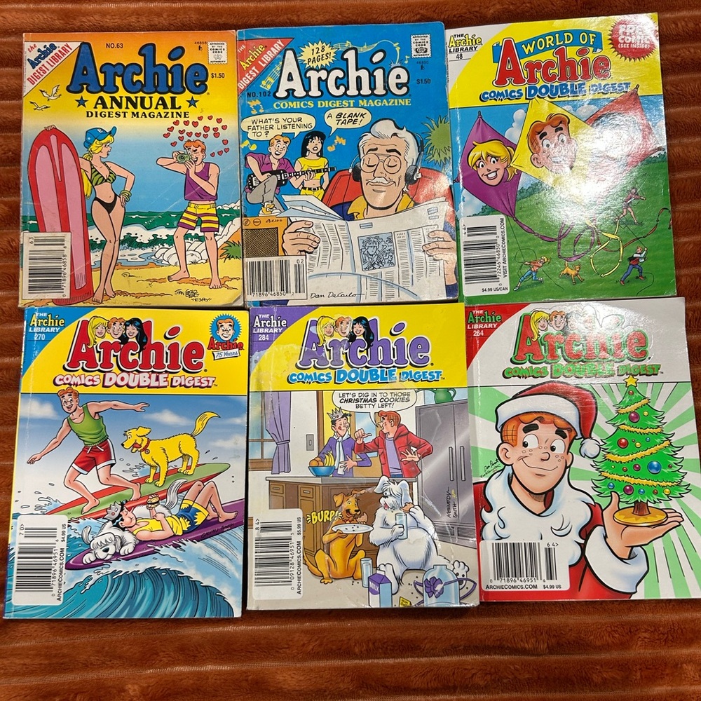 Archie Comic Mixed Lot Of Digest Magazines Lot Of 12 Books Archie Comics - Picture 3 of 3